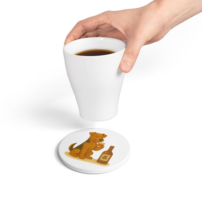 Welsh Terrier Ceramic Coaster