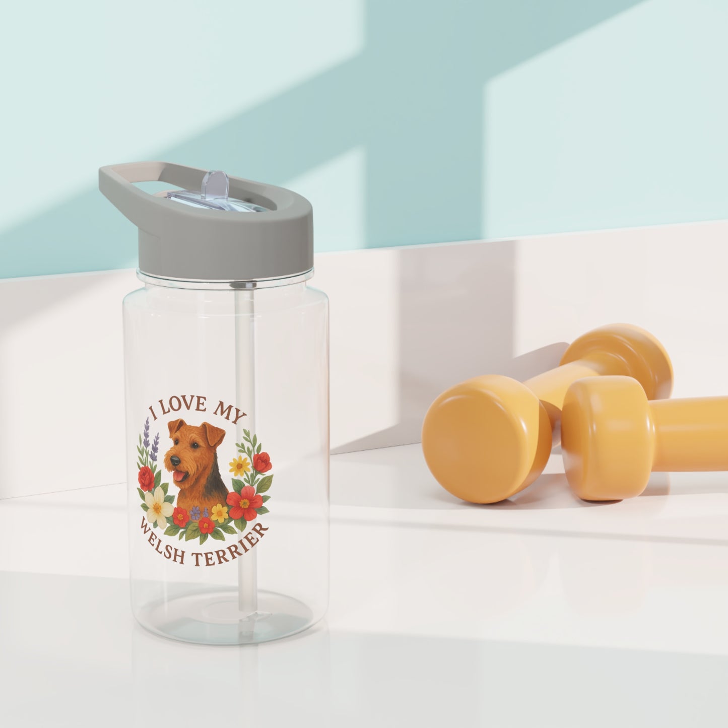Welsh Terrier Lovers Water Bottle