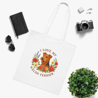 Welsh Terrier Tote Bag