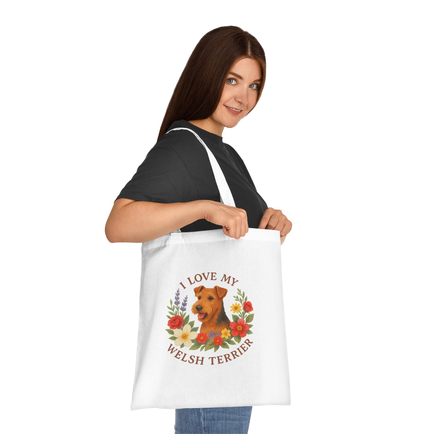 Welsh Terrier Tote Bag