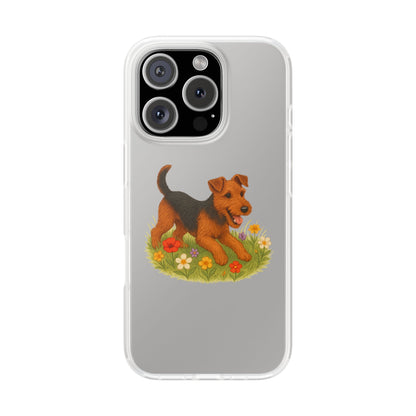 Welsh Terrier Flexible iPhone Case