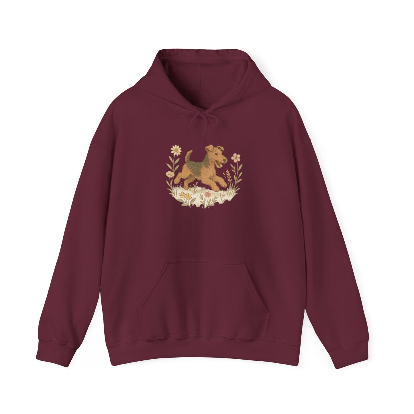 Welsh Terrier Hooded Sweatshirt