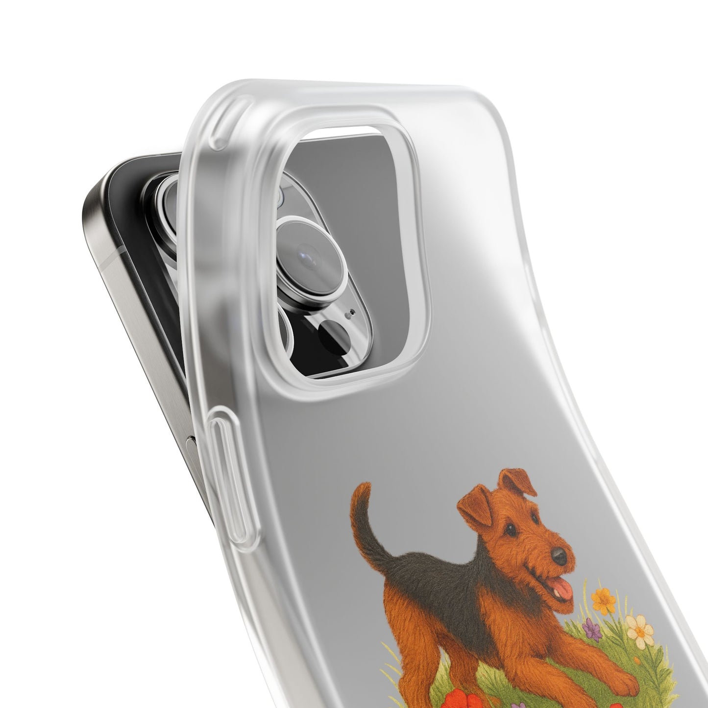 Welsh Terrier Flexible iPhone Case