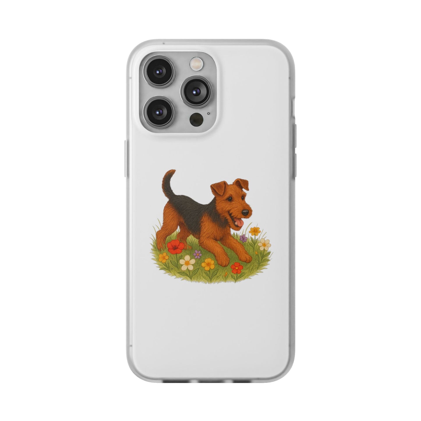 Welsh Terrier Flexible iPhone Case
